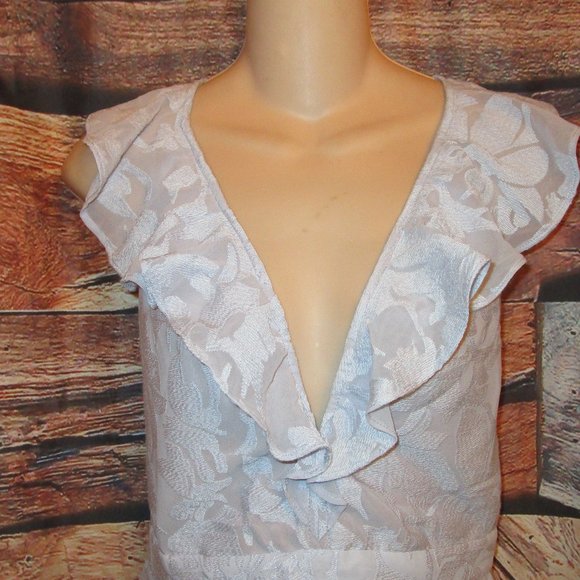 The Jetset Diaries L NWT Wanderlust Dusty Lavender Ruffle Shorts - Picture 8 of 14